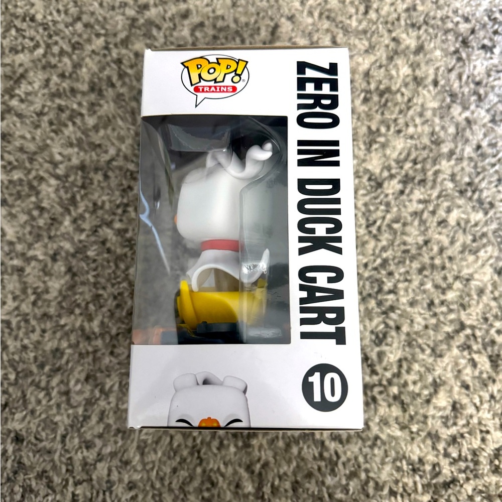 Disney Pop! Trains Zero in Duck Cart Vinyl Figure - Picture 3 of 6
